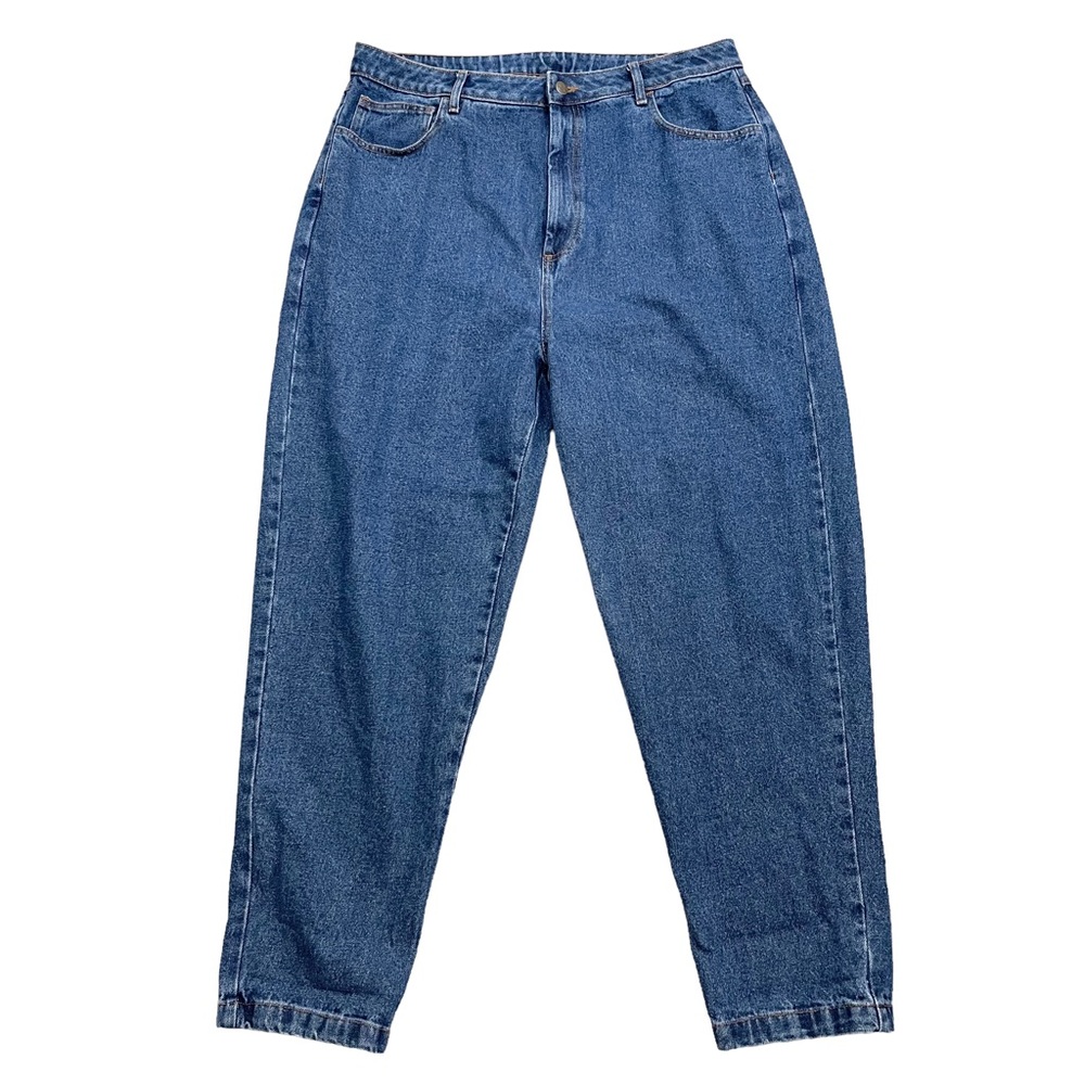 Lucy & Yak Mom Jeans Medium Wash High Waist, Size 36 Women’s